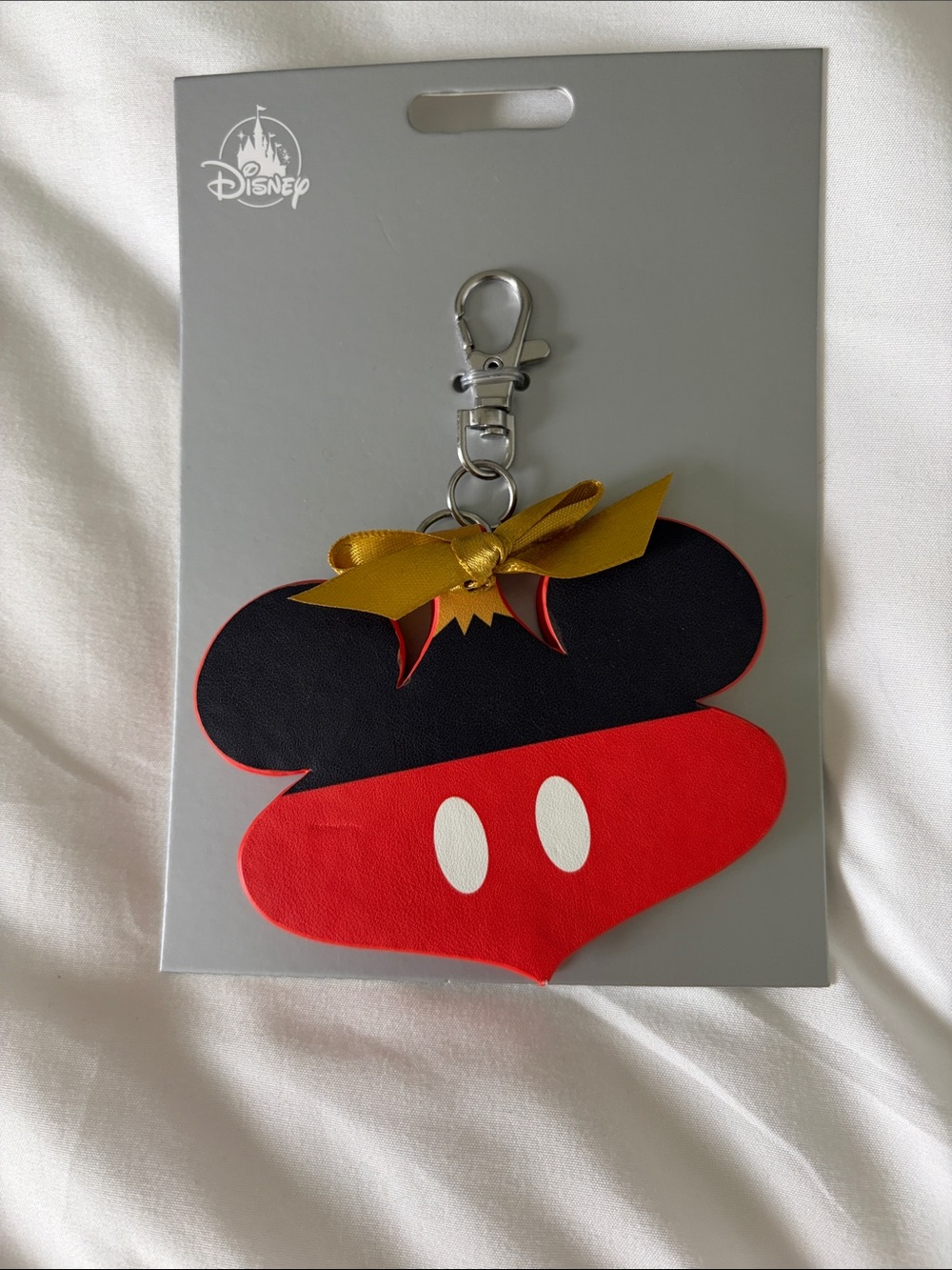 Disney Mickey Ornament Picture Frame Keychain Bag Charm